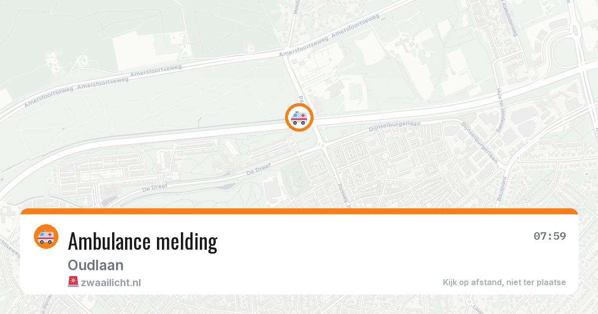 Ambulance melding — 4 feb 2026
