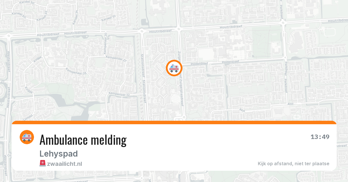 Ambulance melding — 18 jun 2026