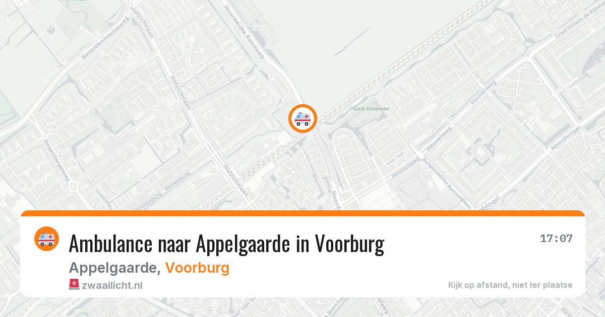 Ambulance naar Appelgaarde in Voorburg — 24 jun 2026