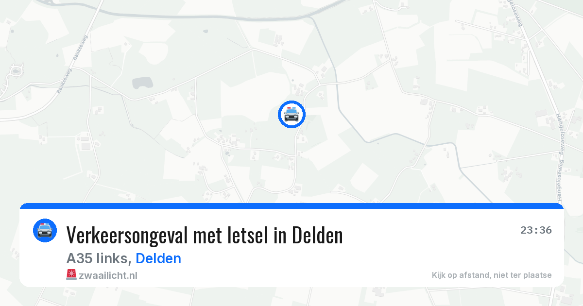 Verkeersongeval met letsel in Delden — 10 apr 2026