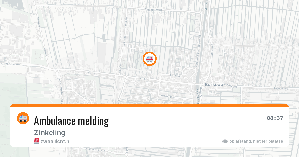 Ambulance melding — 10 feb 2026