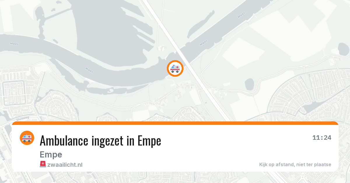 Ambulance ingezet in Empe — 2 feb 2026