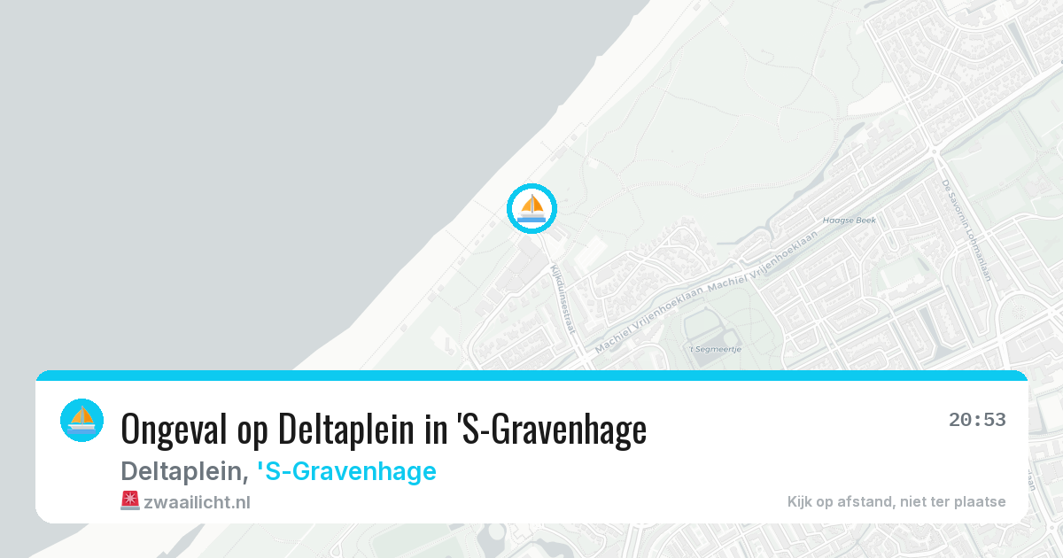 Ongeval op Deltaplein in 'S-Gravenhage — 12 aug 2026