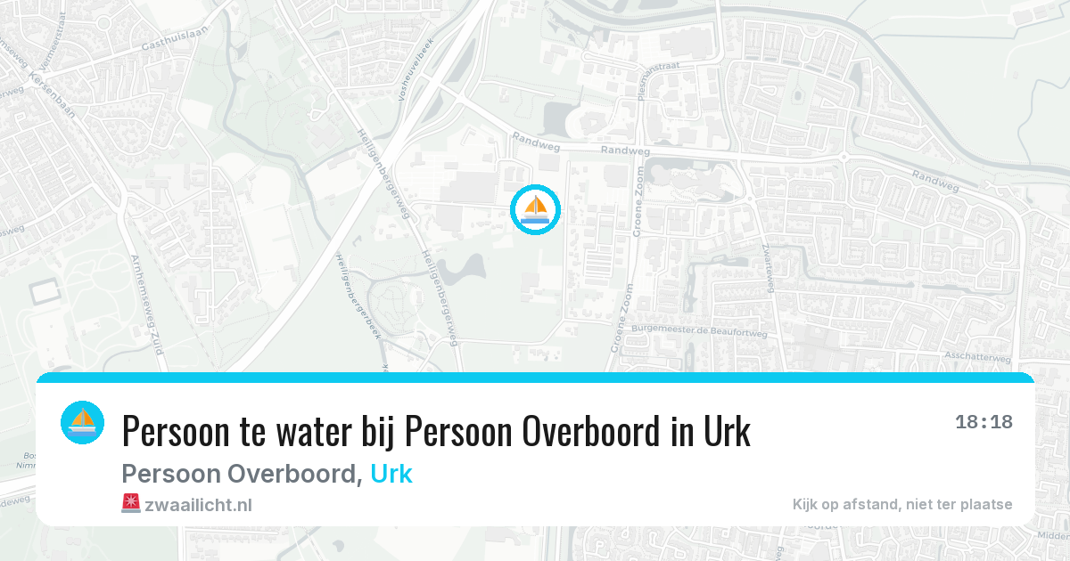 Persoon te water bij Persoon Overboord in Urk — 26 jul 2026