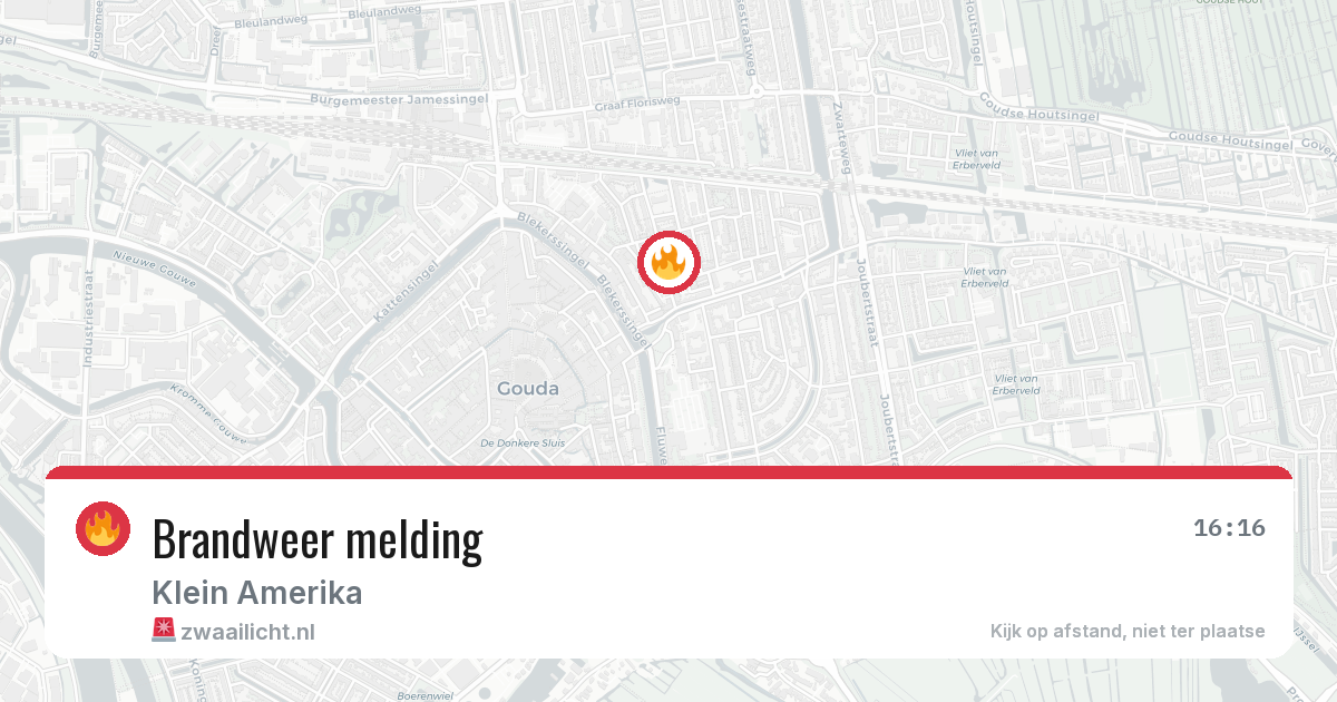 Brandweer melding — 7 jun 2026