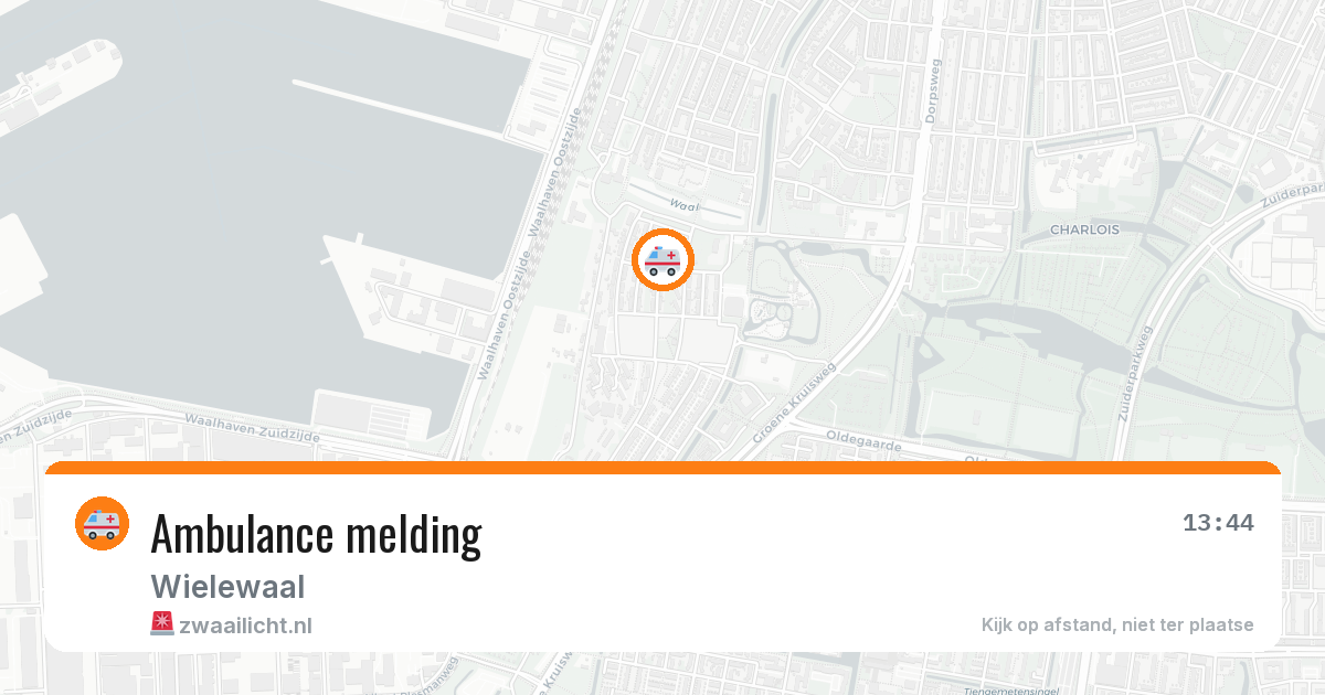 Ambulance melding — 29 jun 2026