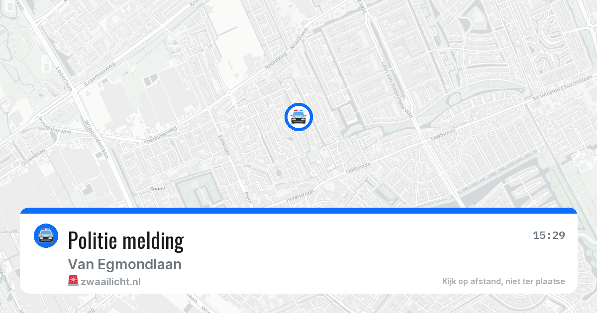 Politie melding — 17 jul 2026