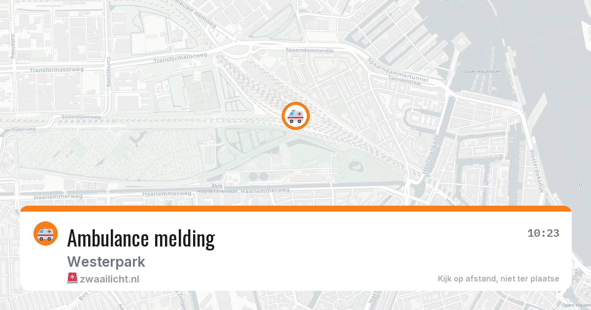 Ambulance melding — 1 jun 2026