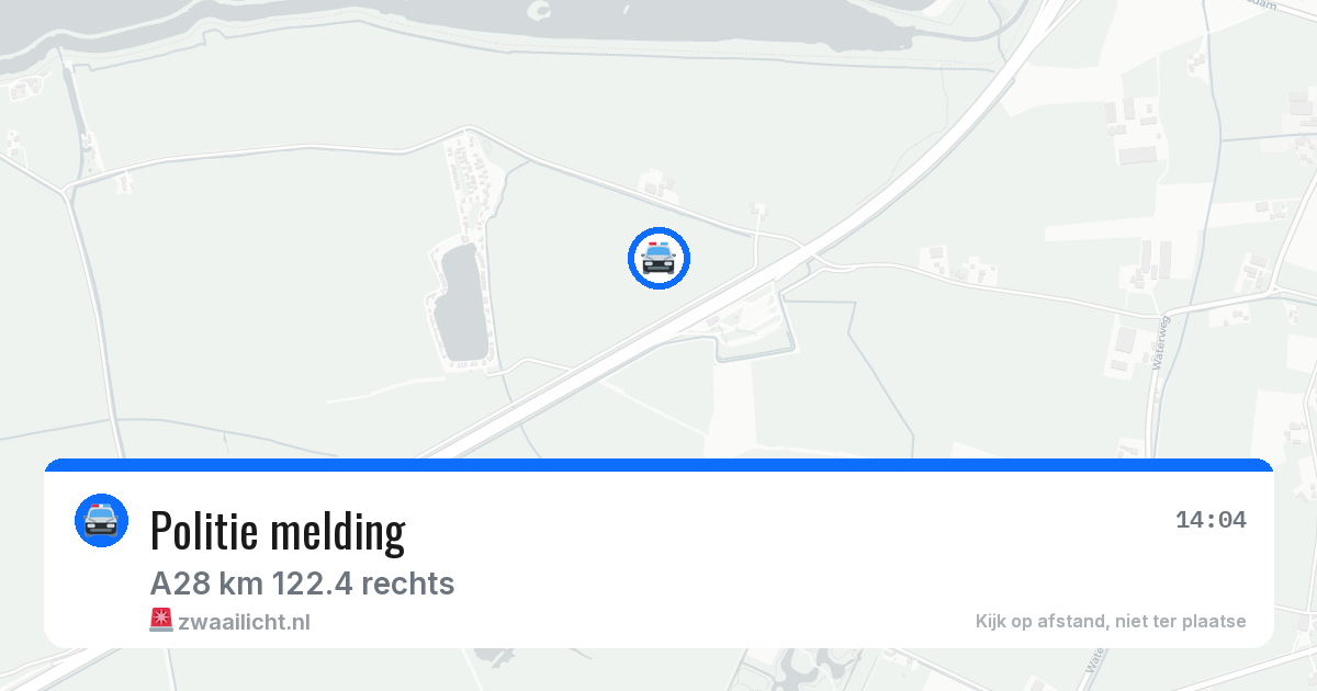 Politie melding — 18 jun 2026