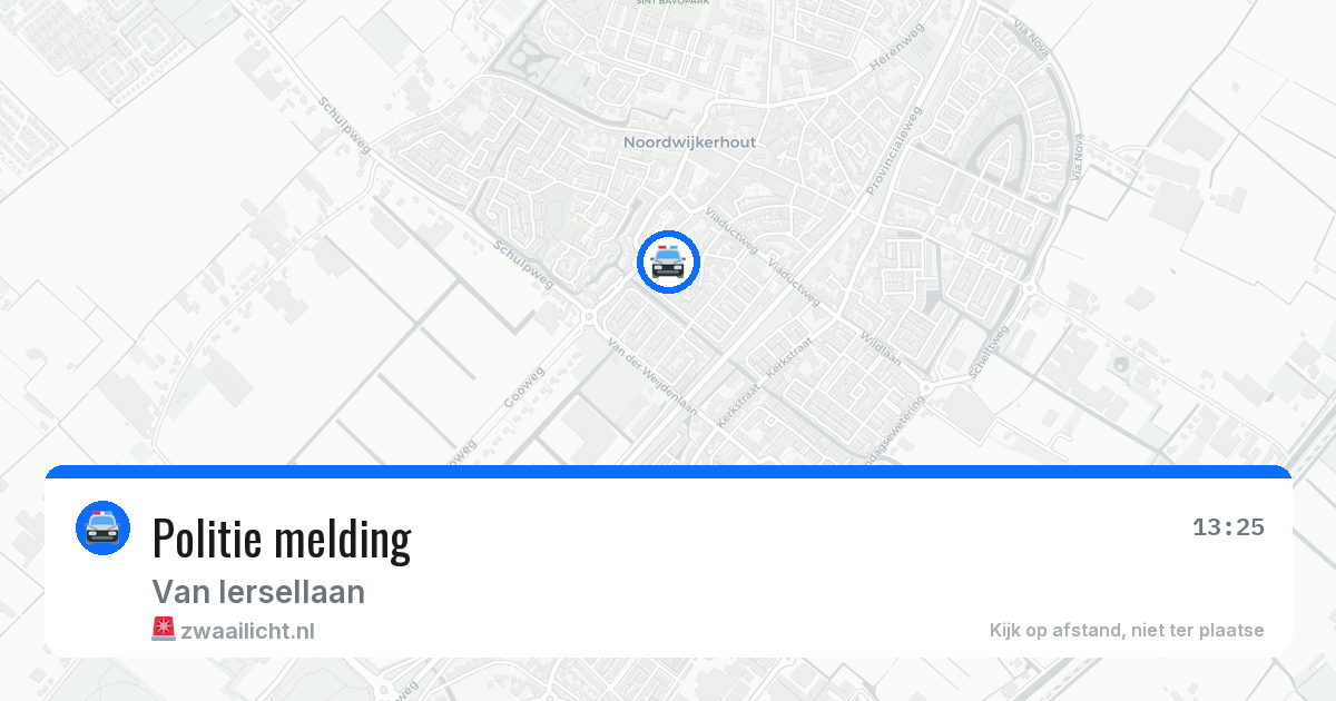 Politie melding — 18 jun 2026