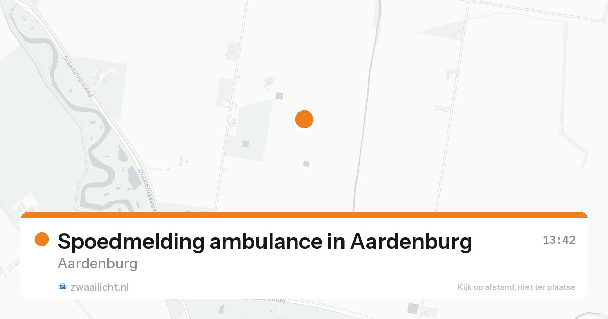 Spoedmelding ambulance in Aardenburg — 15 aug 2026