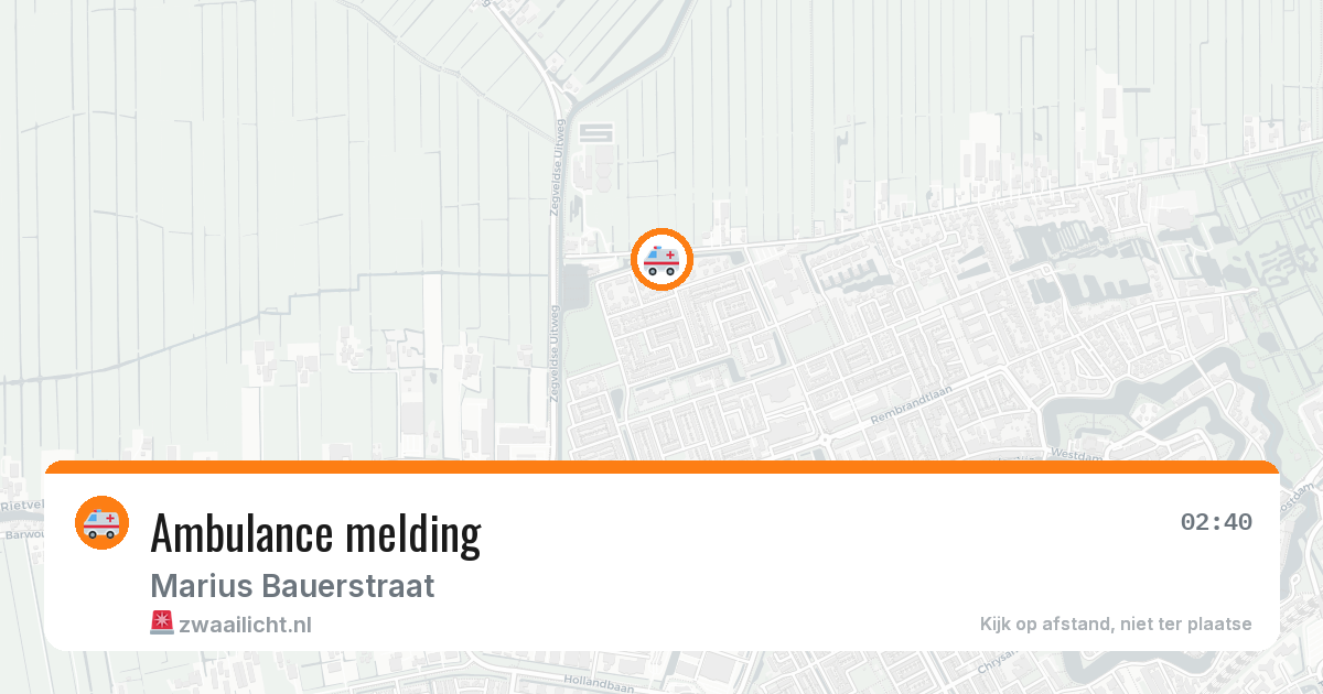 Ambulance melding — 24 jun 2026