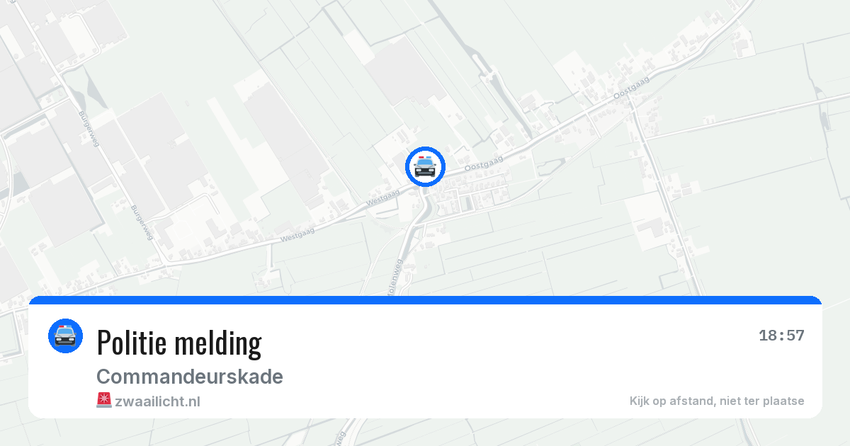 Politie melding — 19 jun 2026