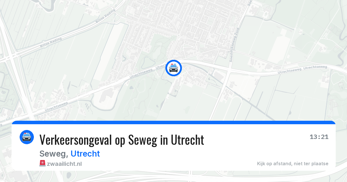 Verkeersongeval op Seweg in Utrecht — 30 jun 2026