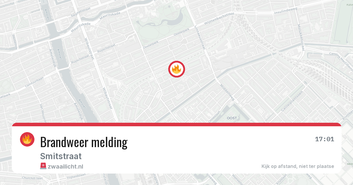 Brandweer melding — 30 jun 2026