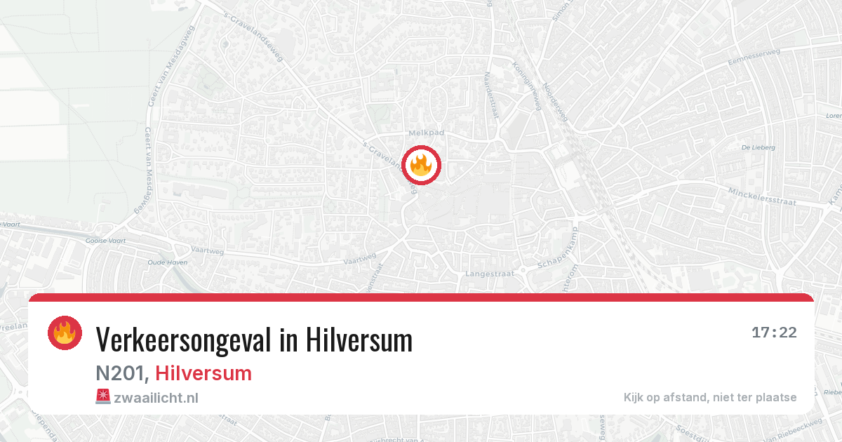 Verkeersongeval in Hilversum — 1 jun 2026