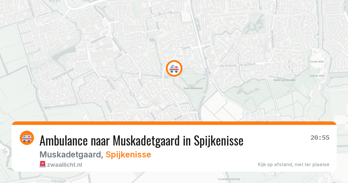 Ambulance naar Muskadetgaard in Spijkenisse — 29 jan 2026