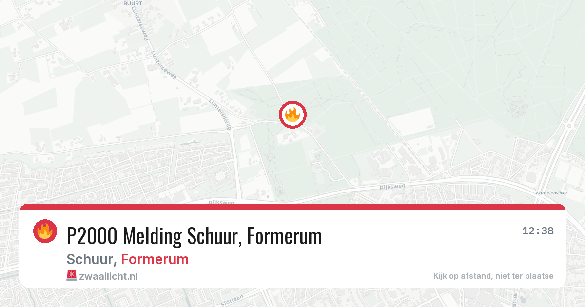 P2000 Melding Schuur, Formerum — 27 apr 2026