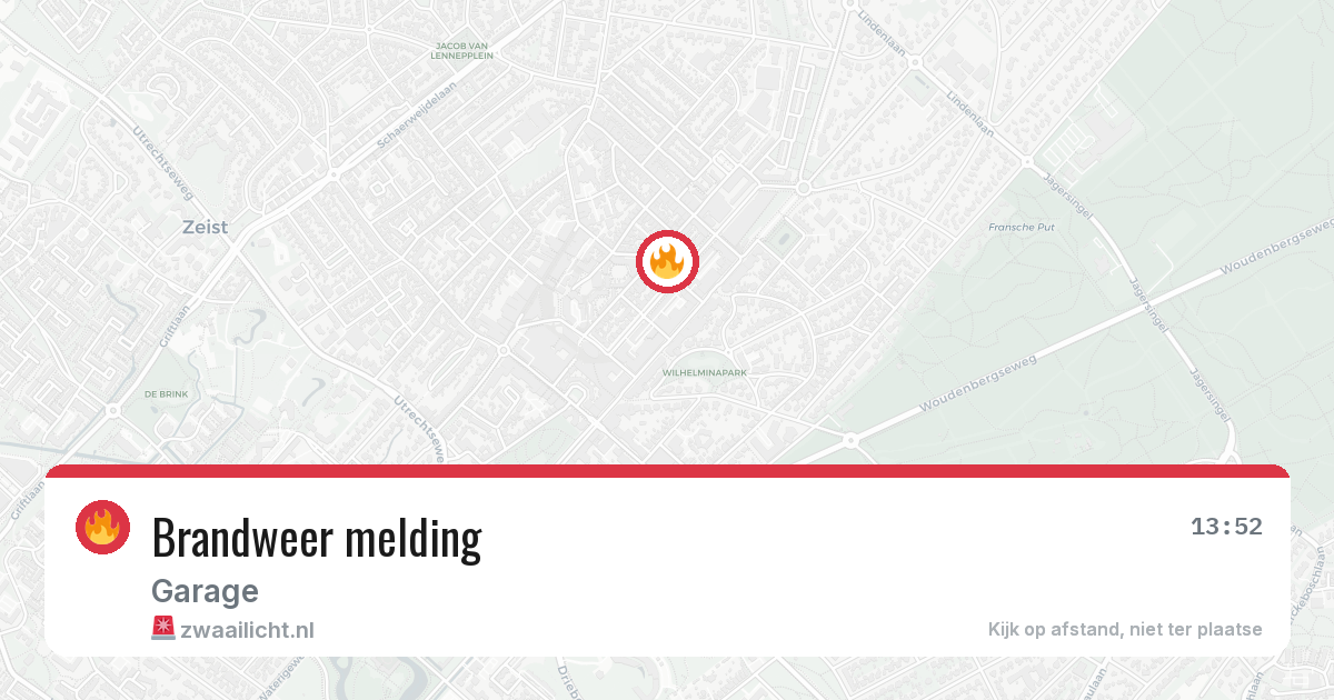 Brandweer melding — 23 jun 2026