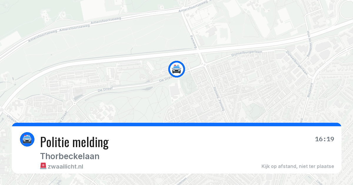 Politie melding — 12 mrt 2026