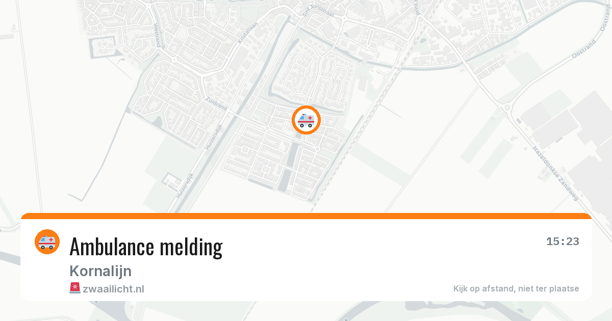 Ambulance melding — 27 jun 2026