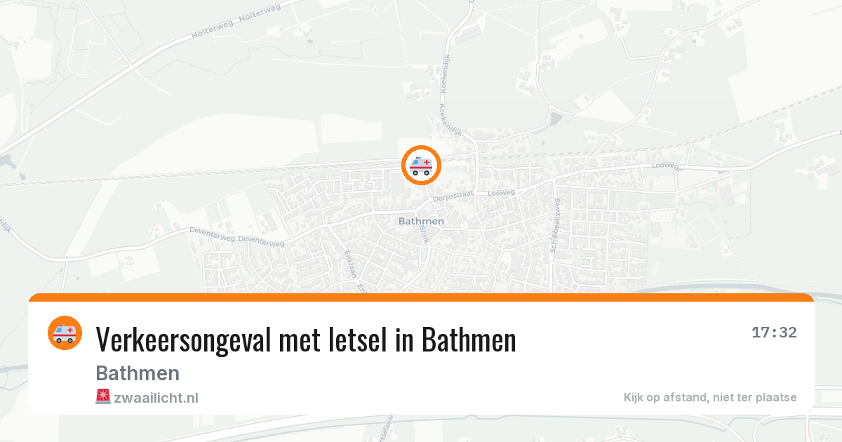 Verkeersongeval met letsel in Bathmen — 21 mei 2026