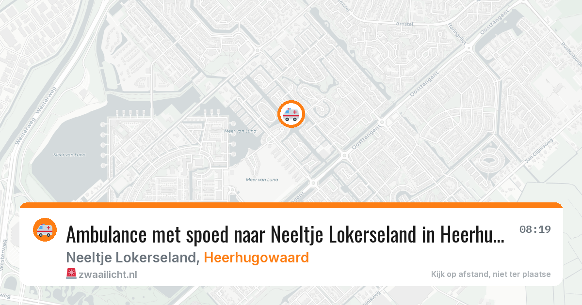 Ambulance met spoed naar Neeltje Lokerseland in Heerhugowaard — 12 feb 2026