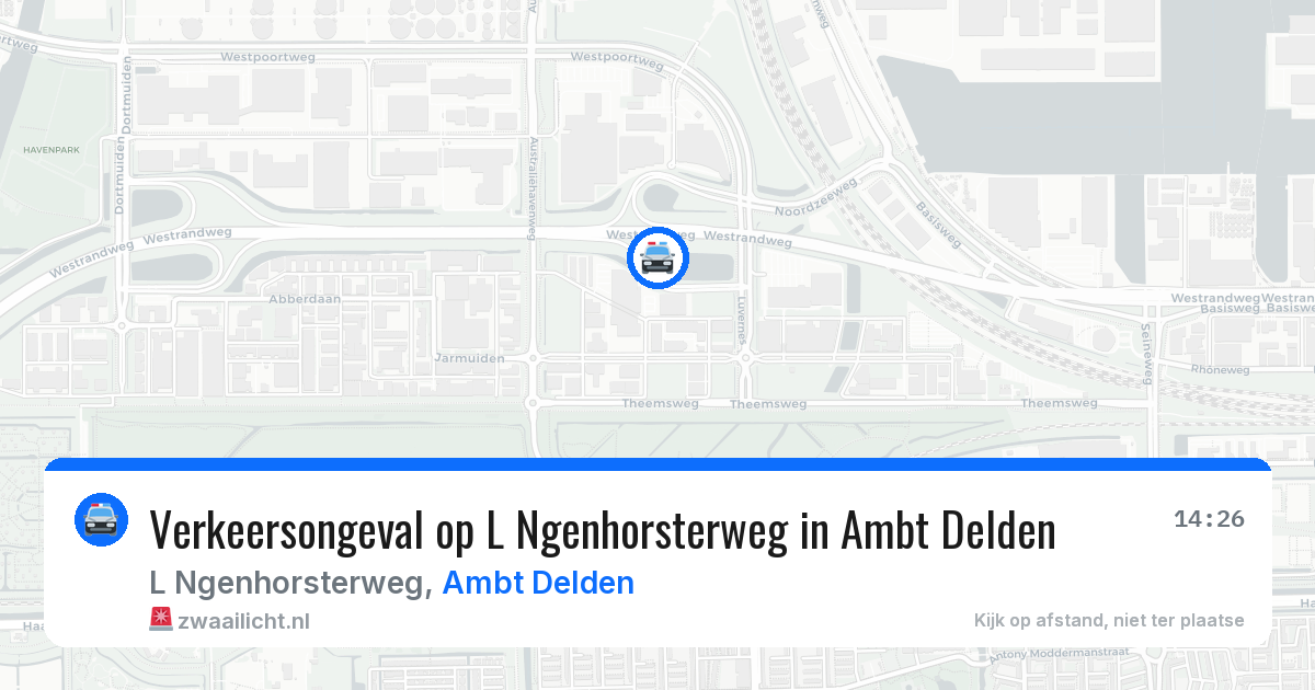 Verkeersongeval op L Ngenhorsterweg in Ambt Delden — 7 jul 2026