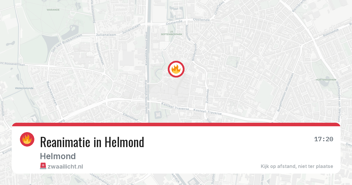 Reanimatie in Helmond — 28 jun 2026