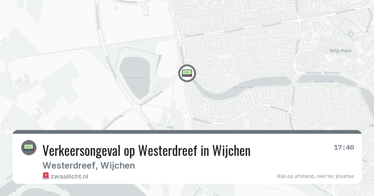 Verkeersongeval op Westerdreef in Wijchen — 22 mei 2026