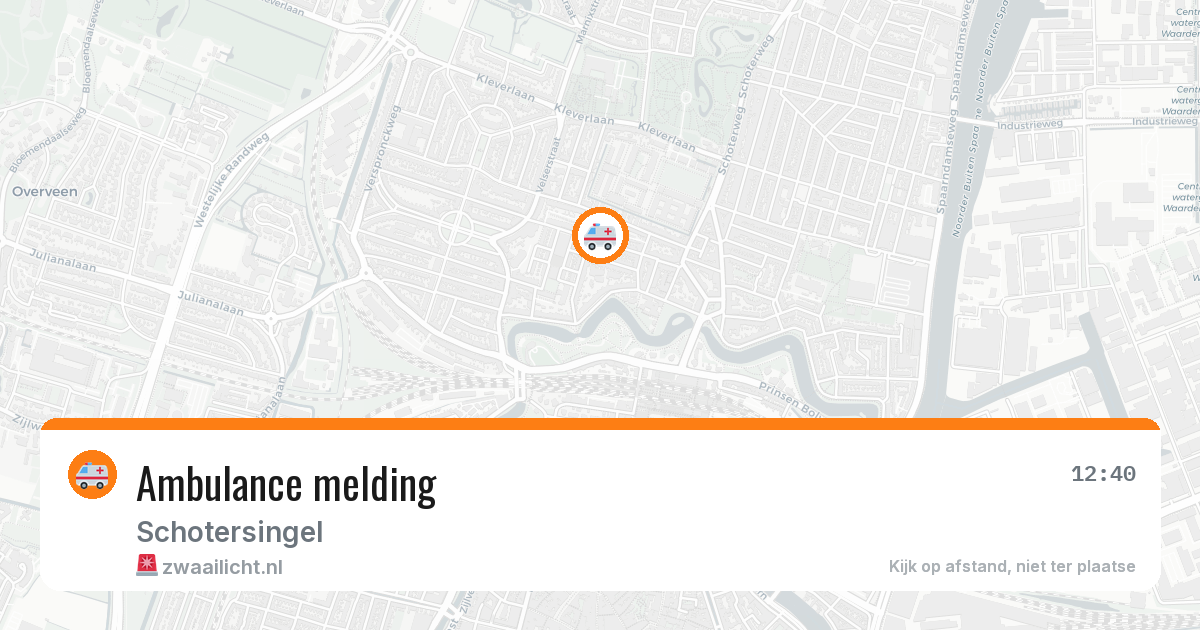 Ambulance melding — 29 jun 2026