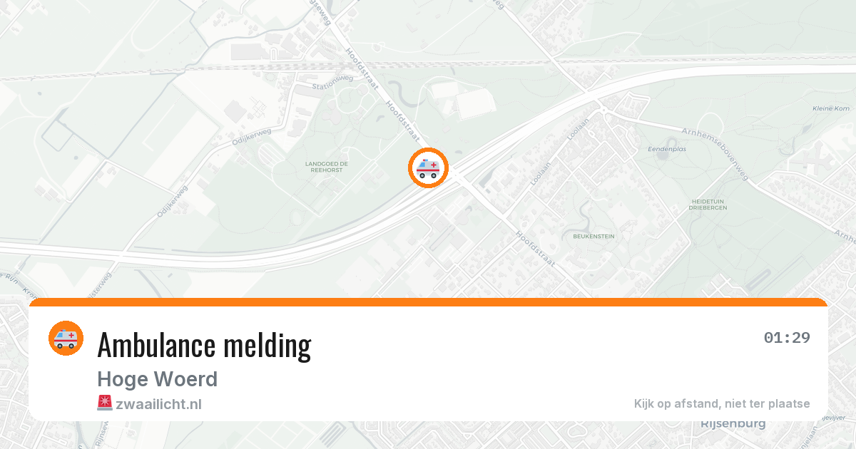 Ambulance melding — 12 feb 2026