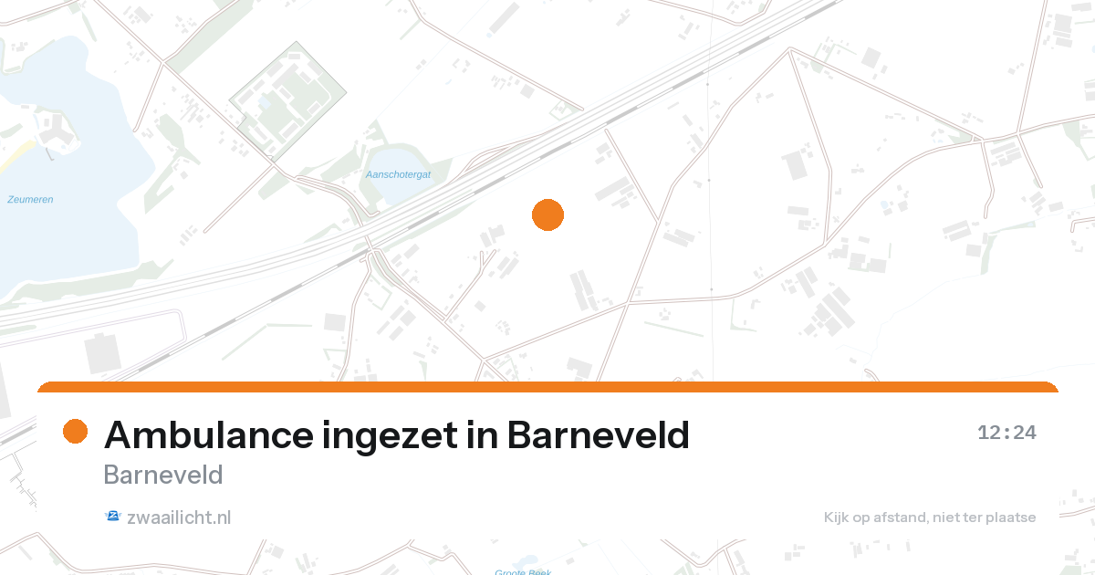 Ambulance ingezet in Barneveld — 16 jul 2026