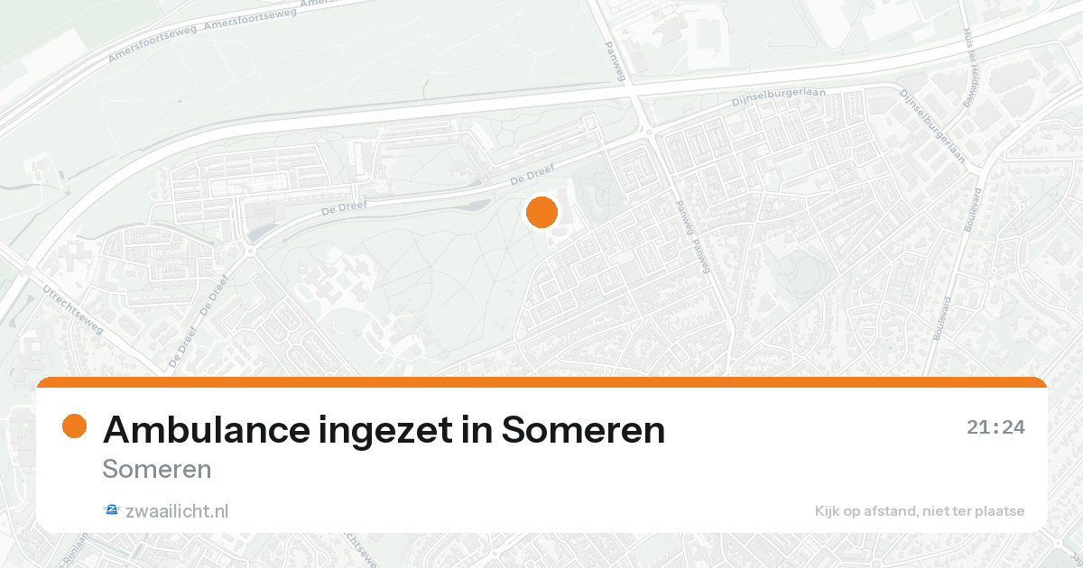 Ambulance ingezet in Someren — 30 jan 2026