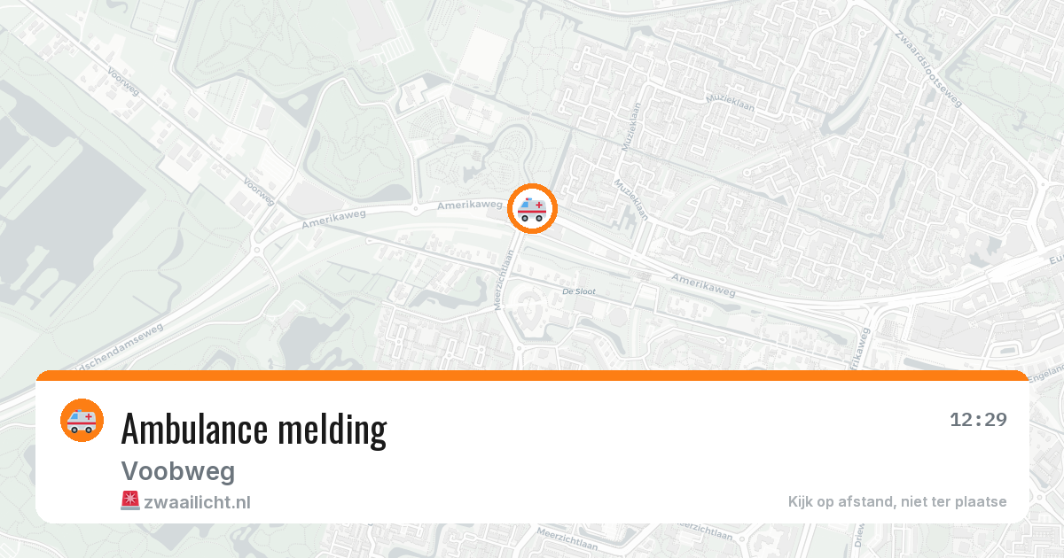 Ambulance melding — 4 jul 2026