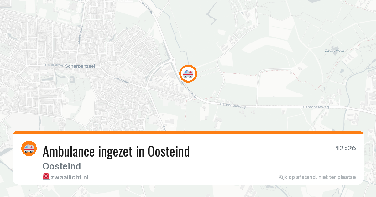 Ambulance ingezet in Oosteind — 8 feb 2026