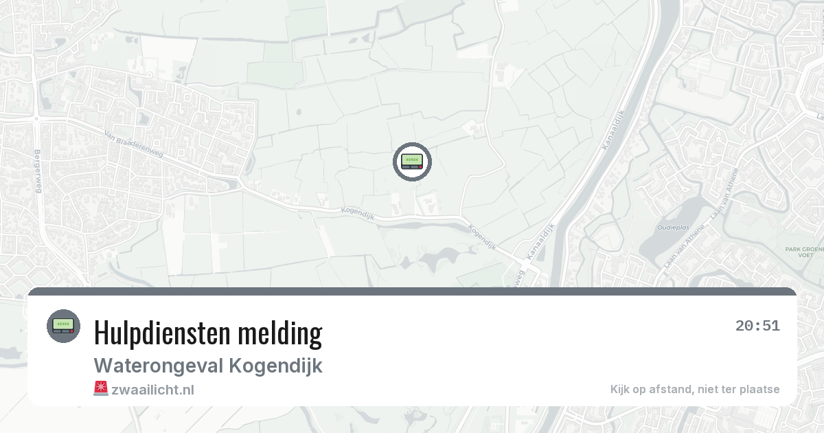 Hulpdiensten melding — 8 feb 2026