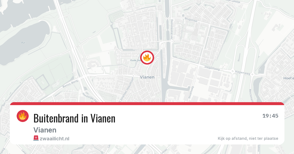 Buitenbrand in Vianen — 21 mei 2026