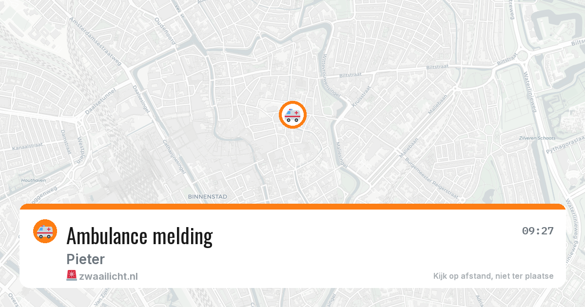 Ambulance melding — 23 feb 2026