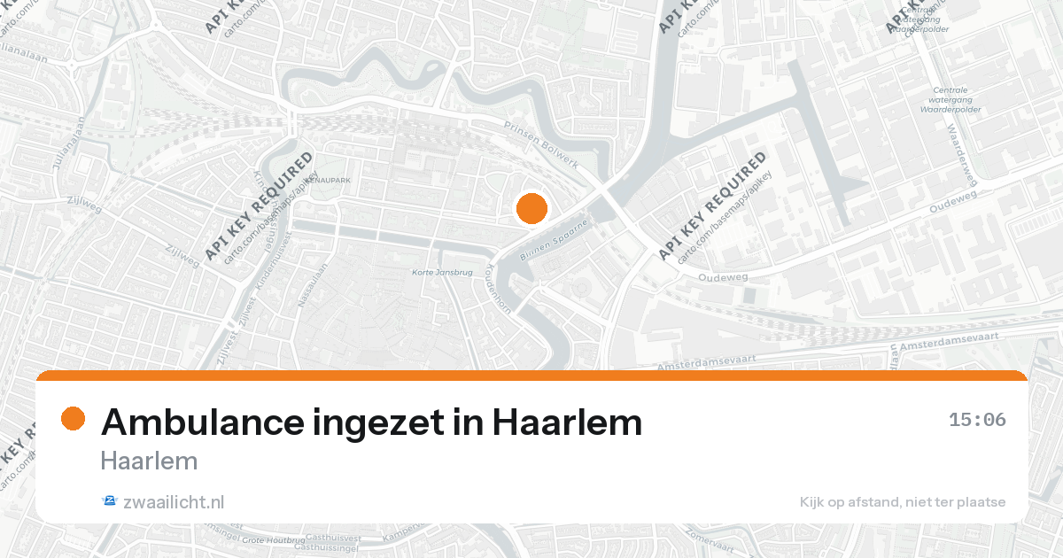 Ambulance ingezet in Haarlem — 9 jun 2026
