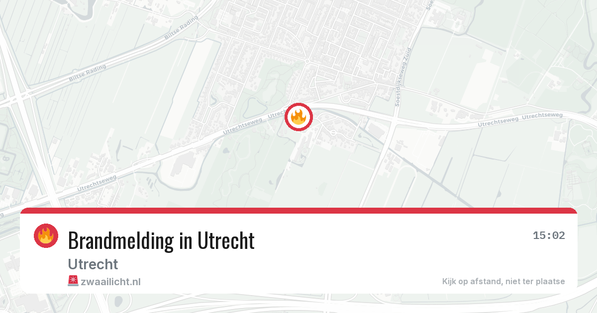 Brandmelding in Utrecht — 7 apr 2026