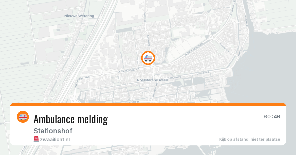 Ambulance melding — 4 jun 2026