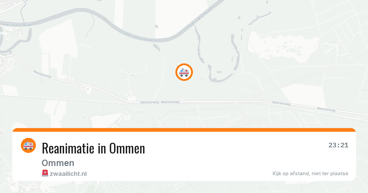 Reanimatie in Ommen — 13 apr 2026