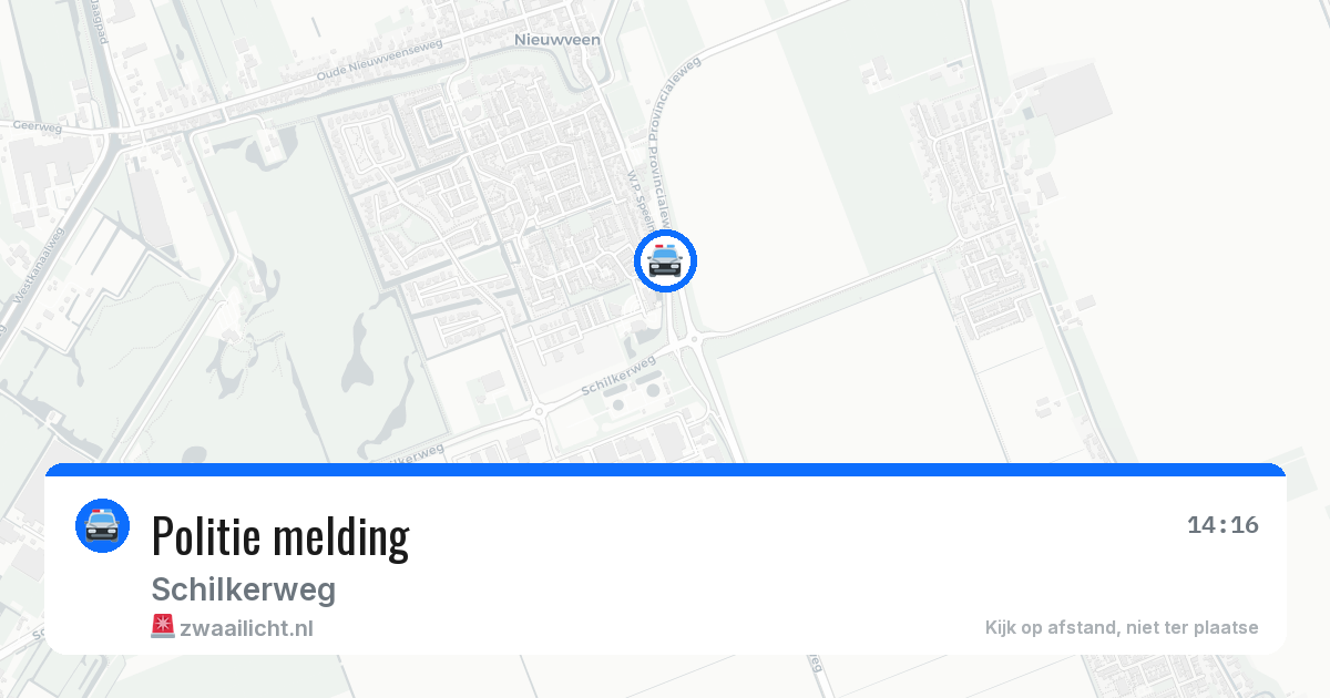 Politie melding — 10 mei 2026