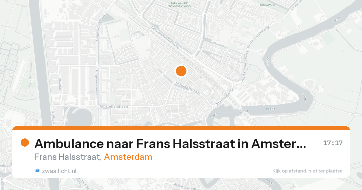 Ambulance naar Frans Halsstraat in Amsterdam — 30 jan 2026