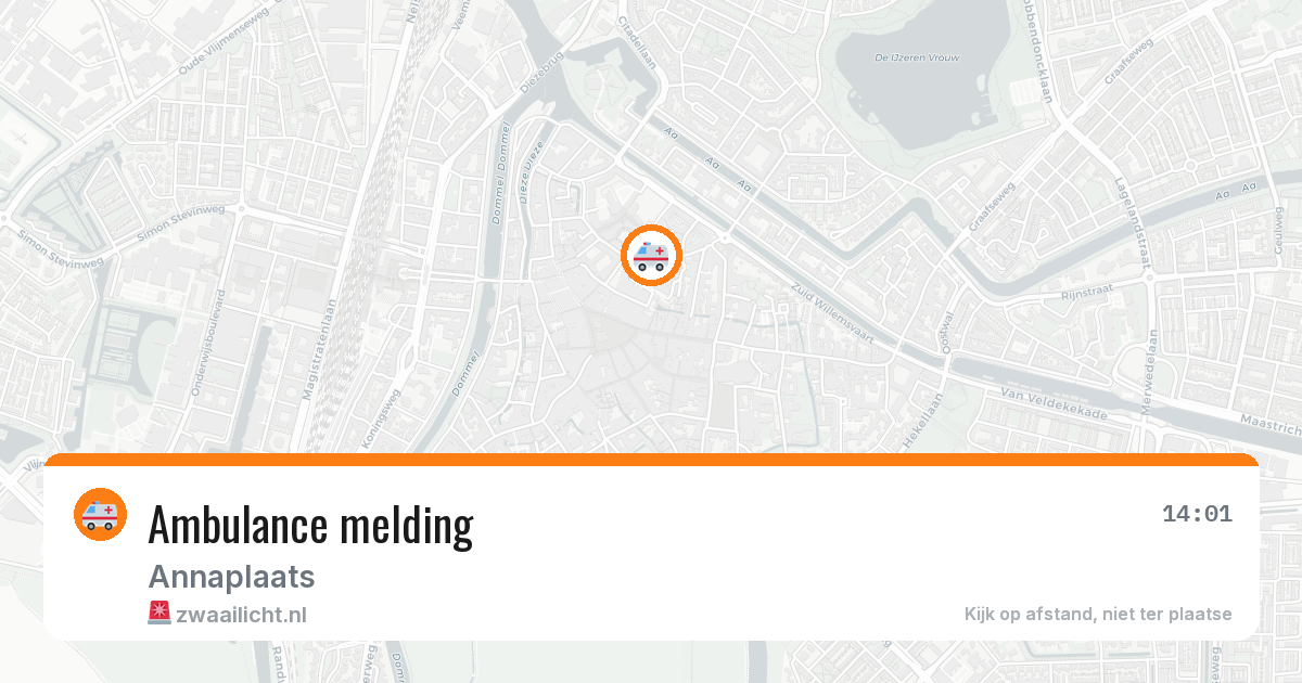 Ambulance melding — 8 feb 2026