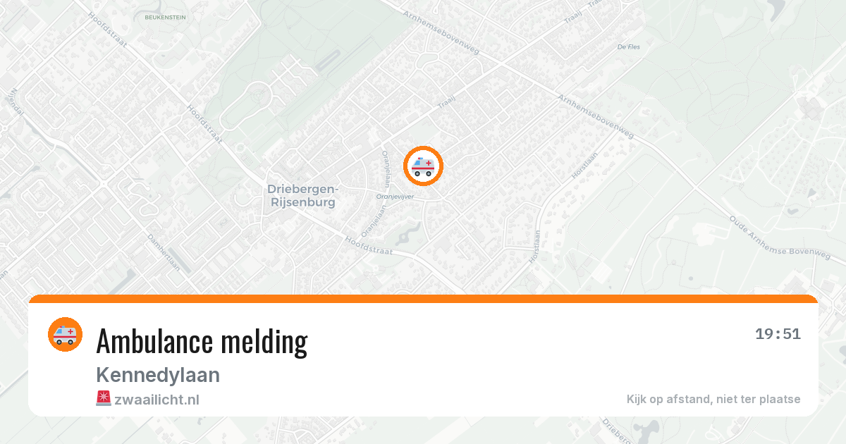 Ambulance melding — 29 jun 2026