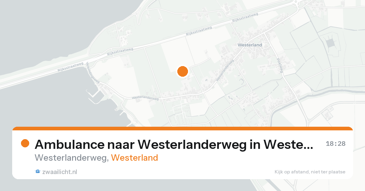 Ambulance naar Westerlanderweg in Westerland — 31 jan 2026