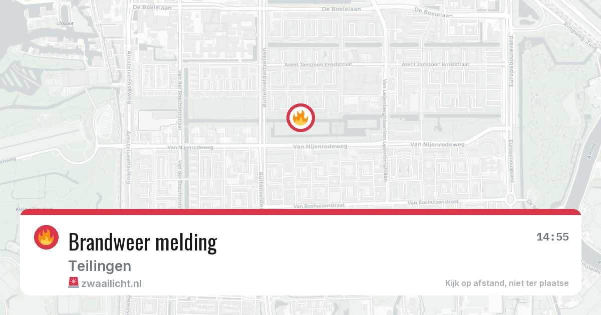 Brandweer melding — 24 jun 2026