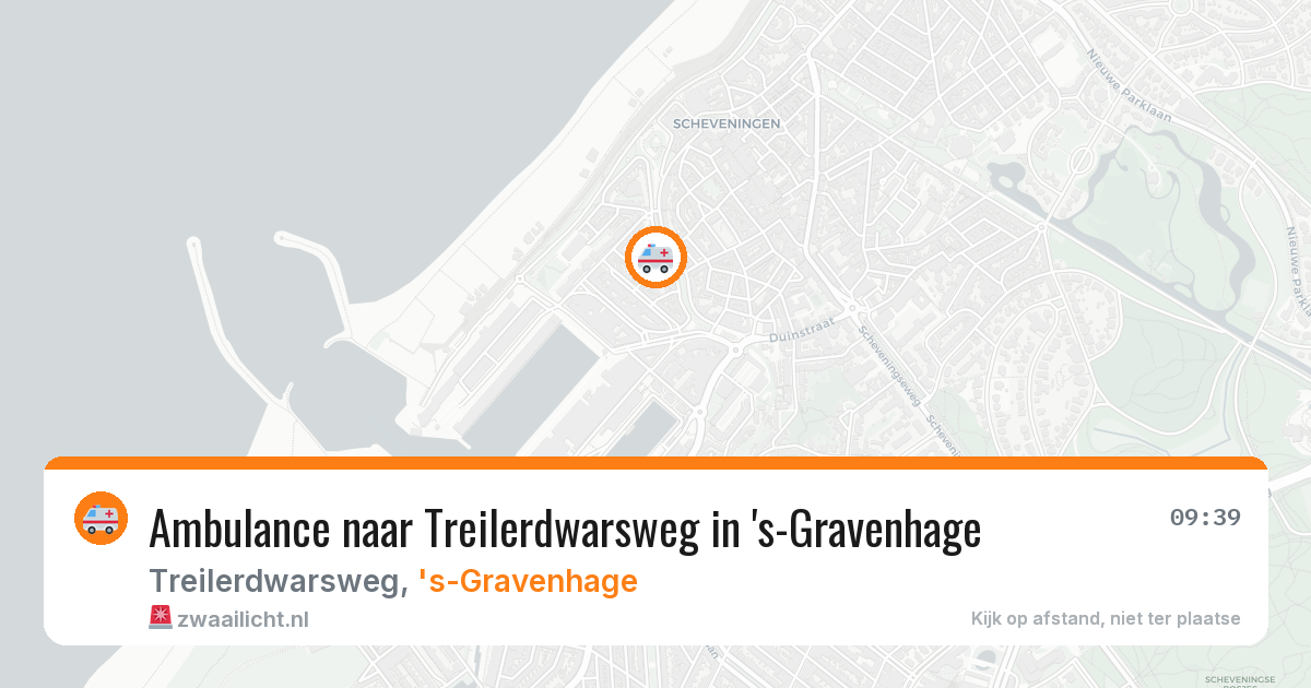 Ambulance naar Treilerdwarsweg in 's-Gravenhage — 22 mei 2026